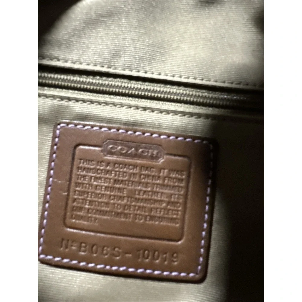 Coach vintage patchwork